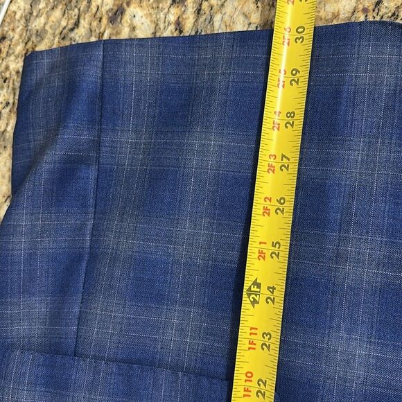 Reda 1865 Contemporary Classic Men's Blue Plaid Blazer Size 40 - Picture 8 of 14